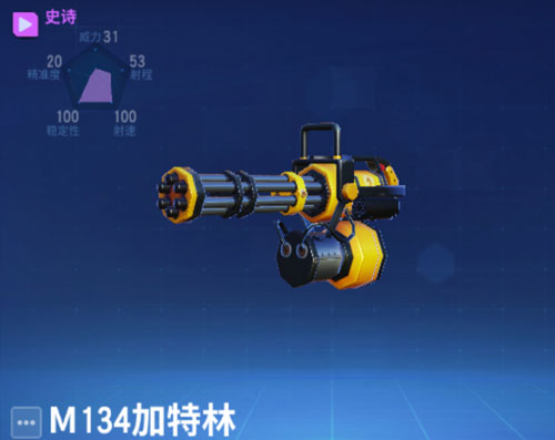 堡垒前线M134加特林