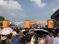 汉口江滩温度高升 升不过粉丝参加斗鱼直播节的热情