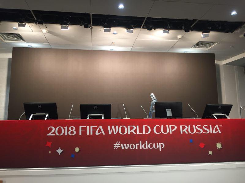 世界杯上的中国制造：新闻发布会电子大屏由青岛企业提供