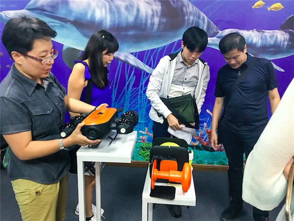 新加坡巨头吉宝考察深圳水下机器人项目引合作联想