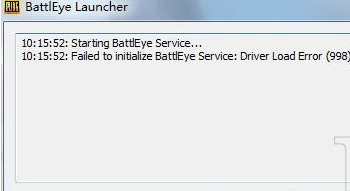 绝地求生出现BattlEyeLauncher998怎么解决 BattlEyeLauncher998解决方法