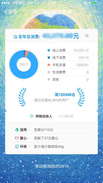 支付宝账单