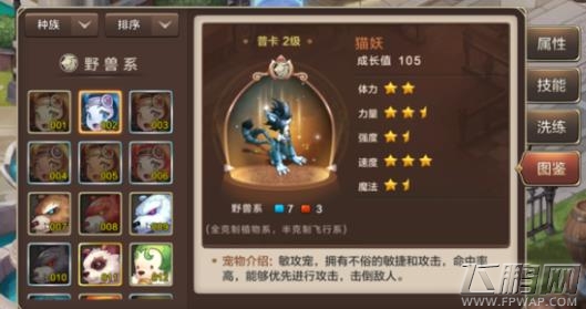 魔力宝贝手机版宠物图鉴大全 全宠物图鉴属性汇总 (12)