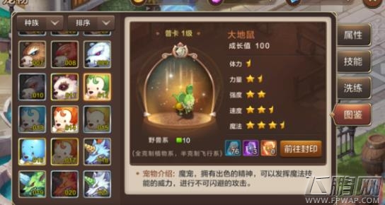 魔力宝贝手机版宠物图鉴大全 全宠物图鉴属性汇总 (6)
