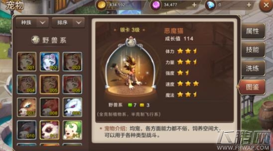 魔力宝贝手机版宠物图鉴大全 全宠物图鉴属性汇总 (3)