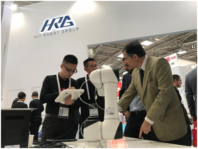 哈工大机器人集团（HRG）亮相德国AUTOMATICA2018