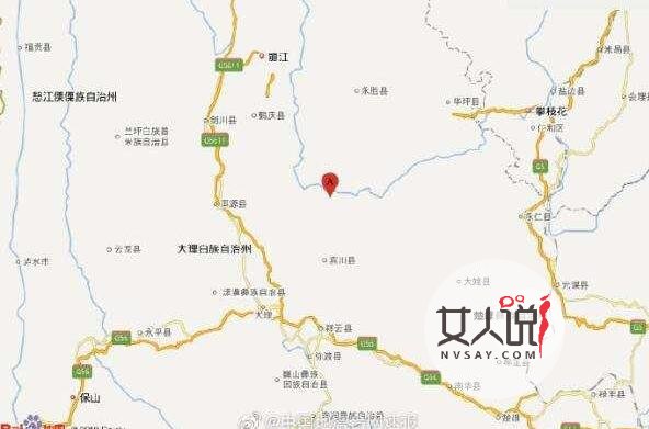 永胜县4.9级地震 现在报导目前暂无人员伤亡