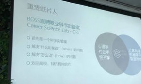 BOSS直聘成立职业科学实验室 年薪50万起招科学家