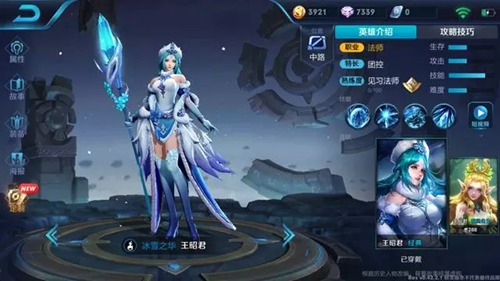 王者荣耀体验服王昭君